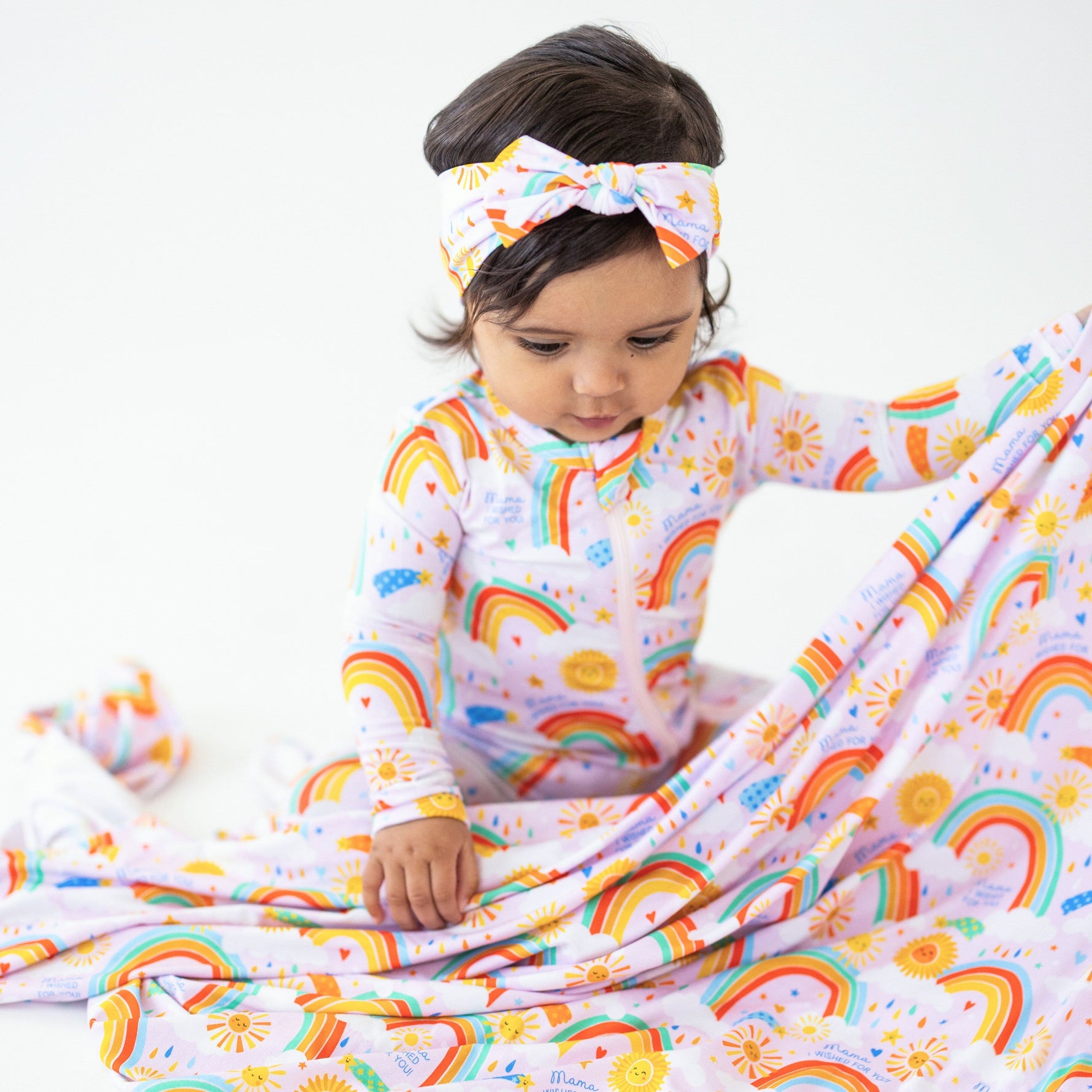 The SoftKnot Bow | Here Comes the Sunshine (Pink)