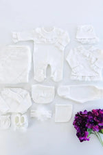Lace Newborn Coming Home Set (11 pcs) - By Baano