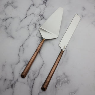 PLATEAU CAKE SERVER 2 PC. SET INOX Artisans