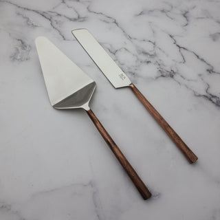 Sundance Cake Serving 2 Pc. Set INOX Artisans