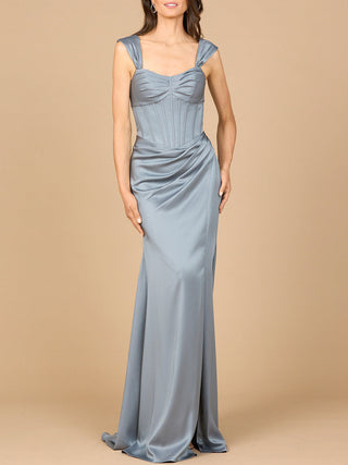 Sleeveless Corset Gown - By Baano