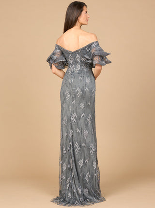 Off Shoulder Mermaid Gown - By Baano