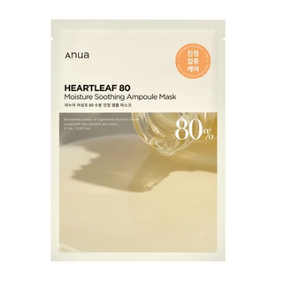 ANUA Heartleaf 80 Moisture Soothing Ampoule Mask - By Baano