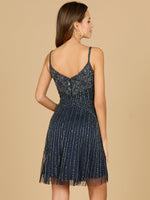 Spaghetti Strap V-Neck Dress - By Baano