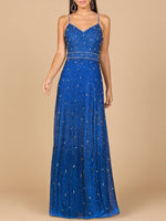 Ombre Beaded Gown  - OUTLET - By Baano