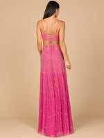Ombre Beaded Gown  - OUTLET - By Baano