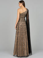 One Shoulder A-Line Gown Lara New York