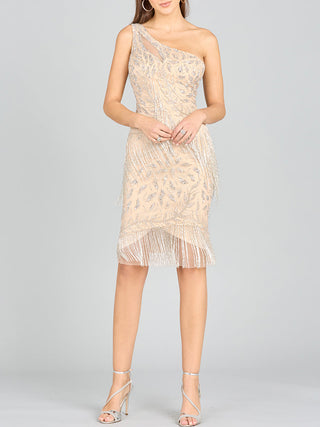 One Shoulder Cocktail Dress
