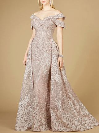 Off Shoulder Mermaid Lace Gown - By Baano