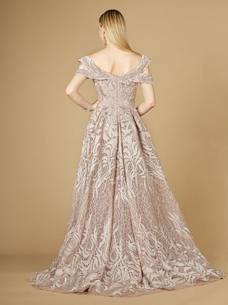Off Shoulder Mermaid Lace Gown - By Baano
