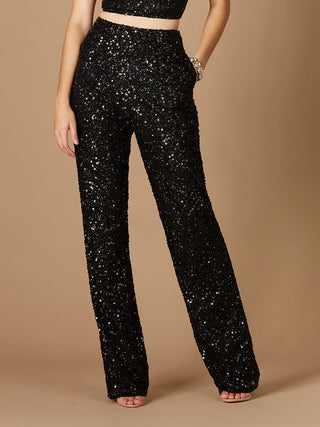 Beaded Pants with Pockets - By Baano