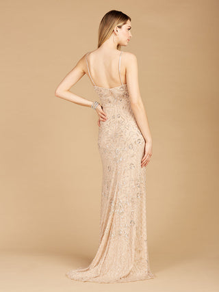 Beaded Tank Dress with Slit  - OUTLET - By Baano