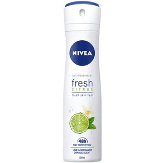 Nivea Fresh Citrus Antiperspirant Deodorant Spray For Women 150 Ml