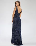 Lara 29538 - Illusion Neckline Long Dress - By Baano