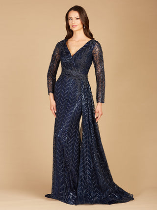 Lara 29620 - Lace Skirt Overlay Dress OUTLET - By Baano