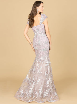 Lara 29642 - Cap Sleeve Mermaid Gown - By Baano