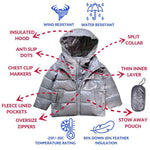 Car Seat Coat | The Road Coat Down - Platinum
