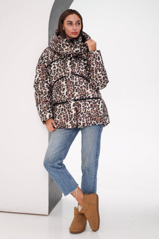 Shimmer Luxe Down Fill Coat - By Baano