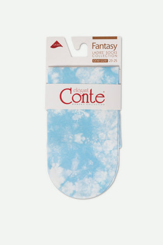 Socks Conte Fantasy 902 - Blue Mood - By Baano