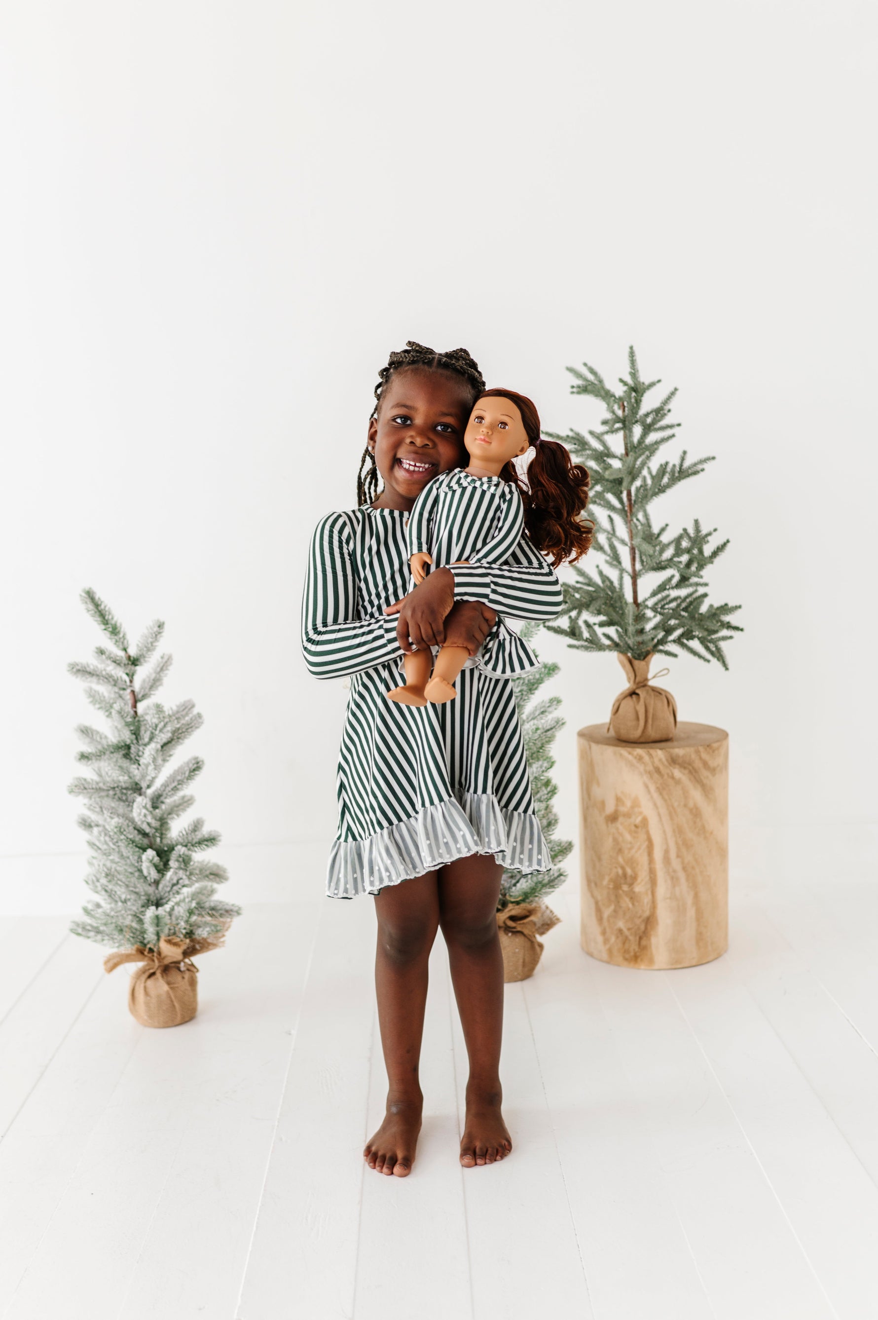 Green Stripes | NIGHTGOWN - By Baano