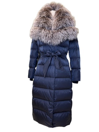 Kaimana Genuine Fox Fur Trim Premium Down Coat - By Baano