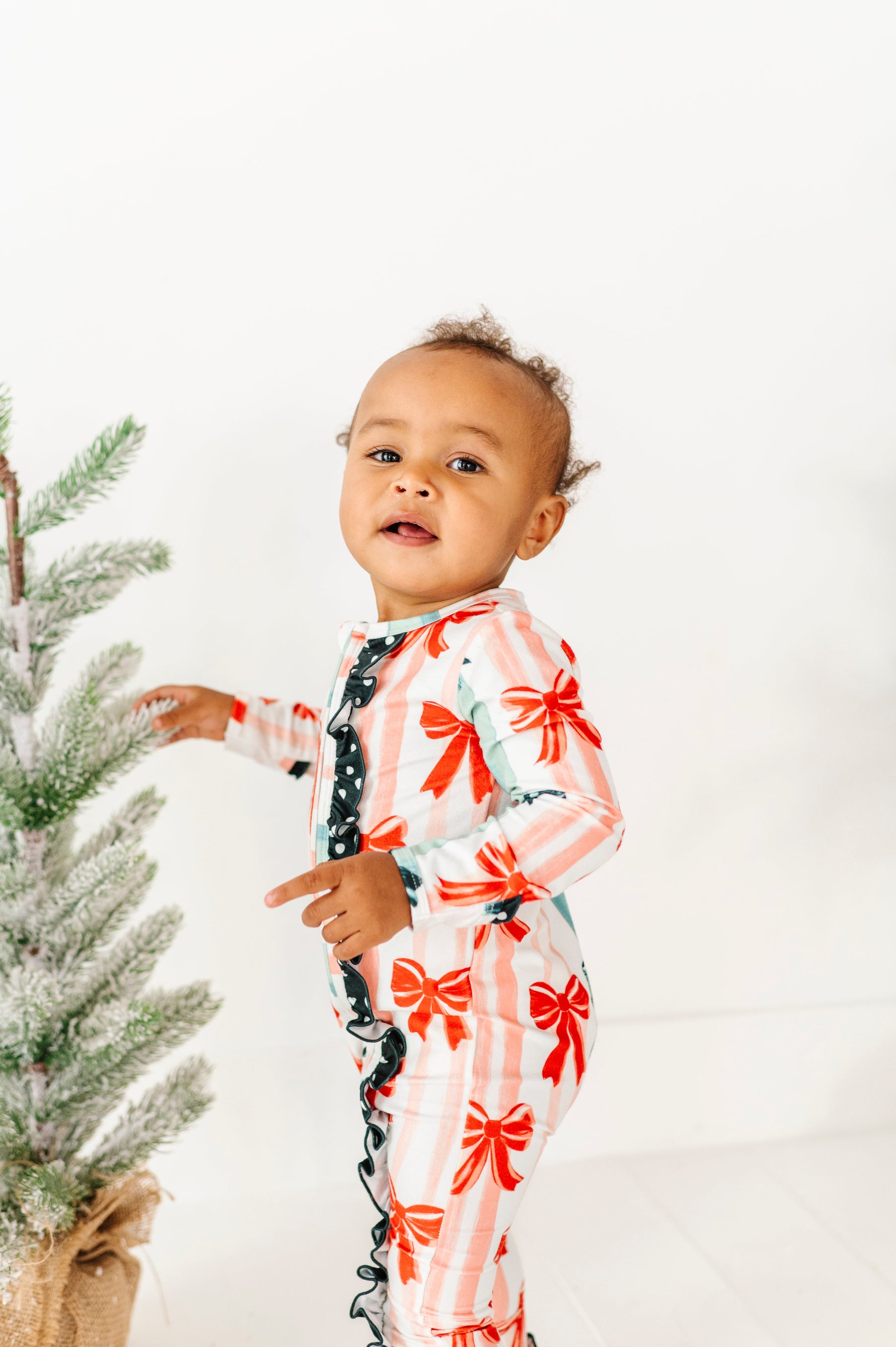 Bows | ZIP ROMPER - By Baano