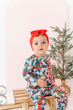 Holly Floral | ZIP ROMPER - By Baano