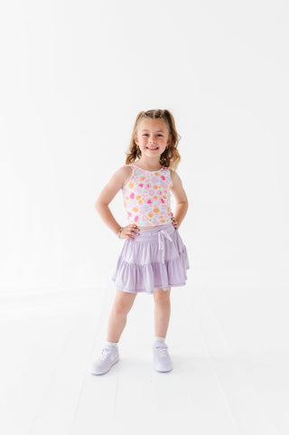 Very Violet | 2-tiered Skort - By Baano