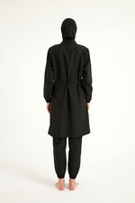 Andalus Black Full Coverage Burkini Set A2501-1 Marina Modest