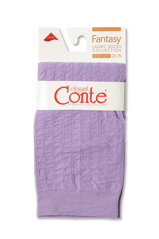Socks Conte Fantasy - Lurex Stripe - By Baano