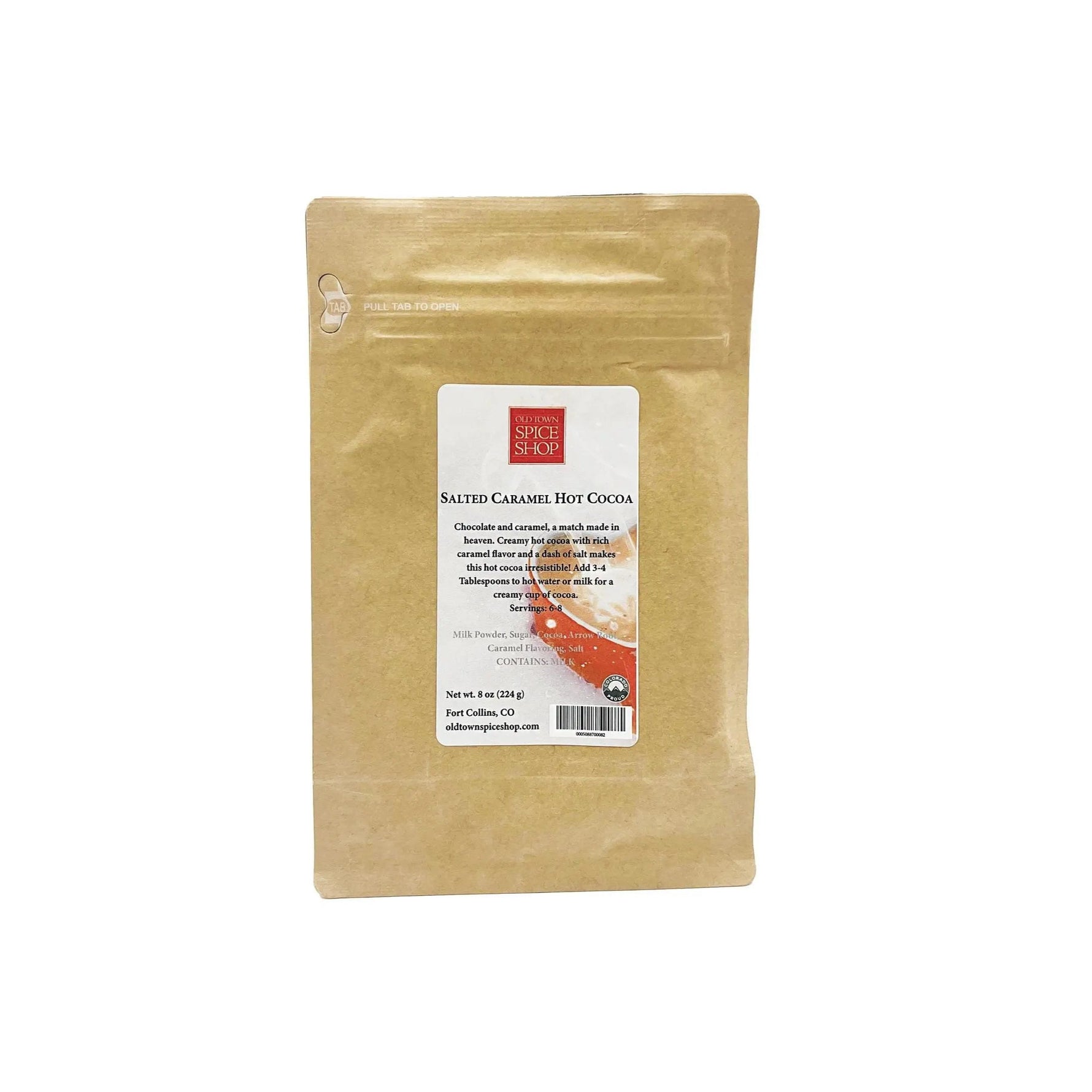 Salted Caramel Hot Cocoa Old Town Spice Shop