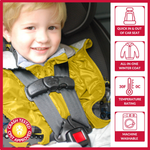 Car Seat Coat | The Road Coat Transition - Construction Print