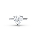 2.5ct Moissanite Heart Cut Anniversary Ring Ring Deluxe Fine Jewelry