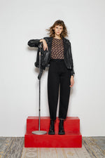 Queens Of Noise High Rise Barrel Jeans HJ026 [FINAL SALE] Hey Joanie