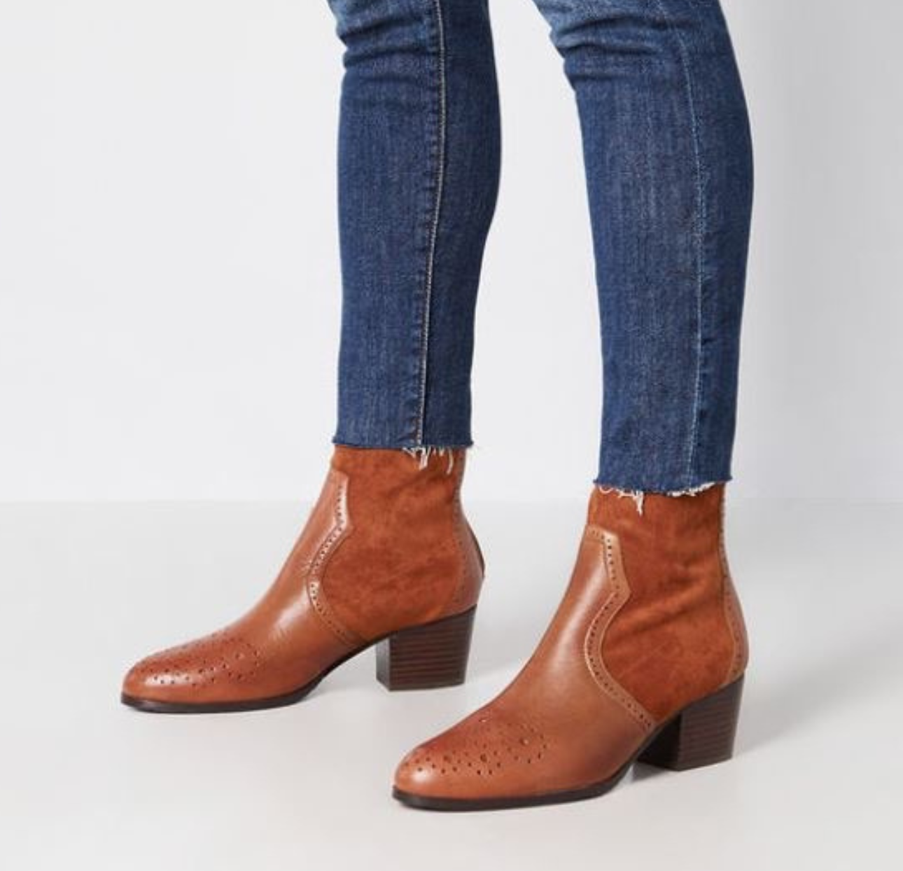 Lima Western Booties Chelsea Crew