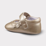 Amina Girls Hook & Loop Crib Shoe