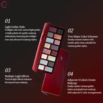 CHEERYEP (QIANYAN) X @freya86_ff  16-Color Natural Star Eye Shadow Palette - 09#Floating Life