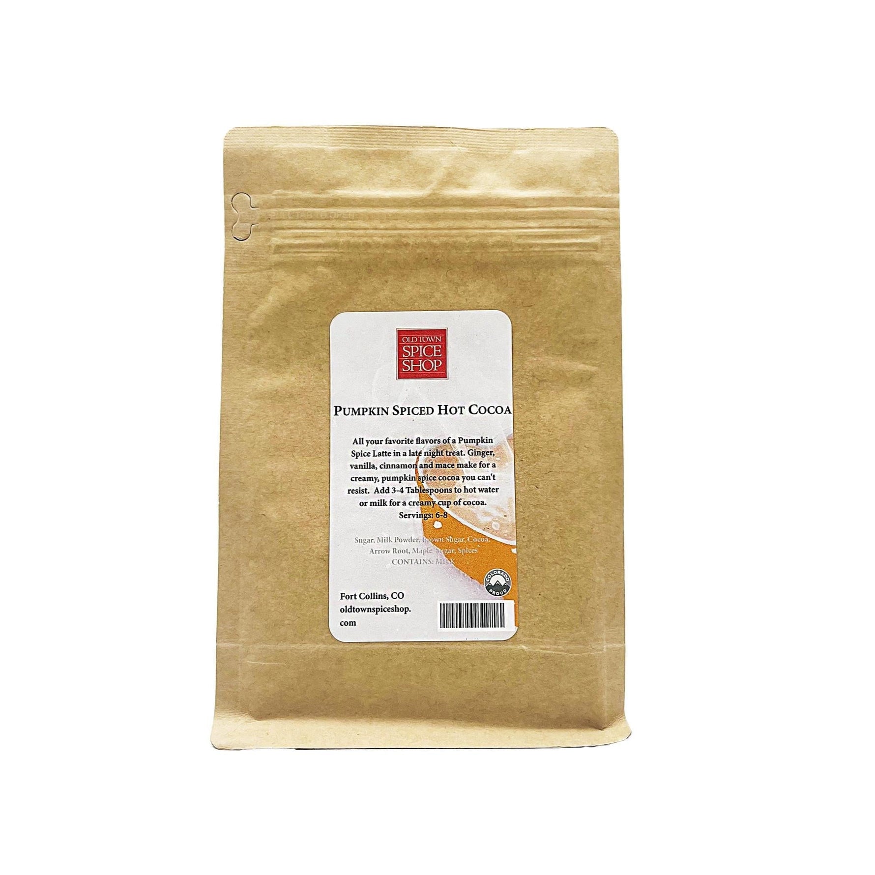 Pumpkin Spiced Hot Cocoa Old Town Spice Shop