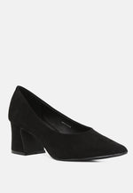Tori Block Heel Pumps London Rag International