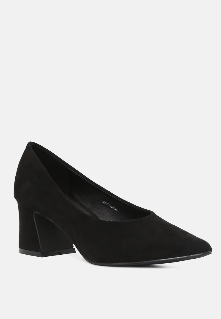 Tori Block Heel Pumps London Rag International