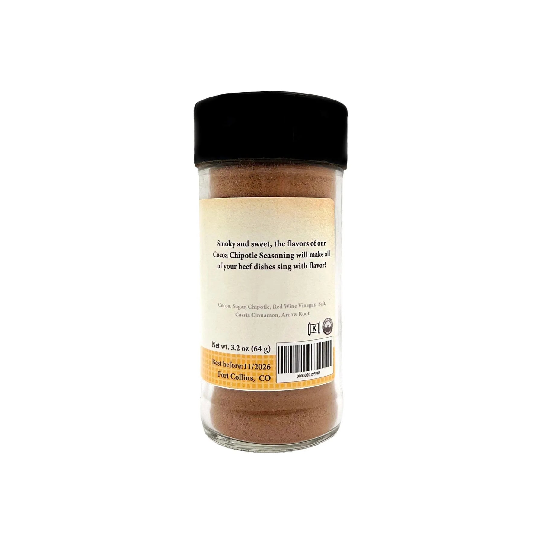 Cocoa Chipotle Seasoning - By Baano