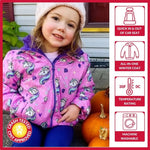 Car Seat Coat | The Road Coat Transition - Unicorn Print