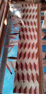 Teo Rug in Umber/Pink