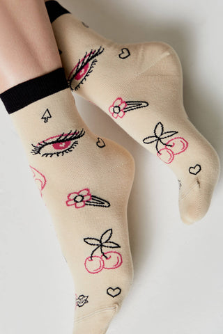 Cotton Socks Conte Happy 605 - Baby Love - By Baano