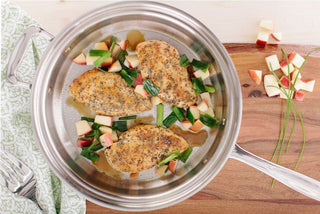 3.5 Quart Sauté Pan with Cover - By Baano