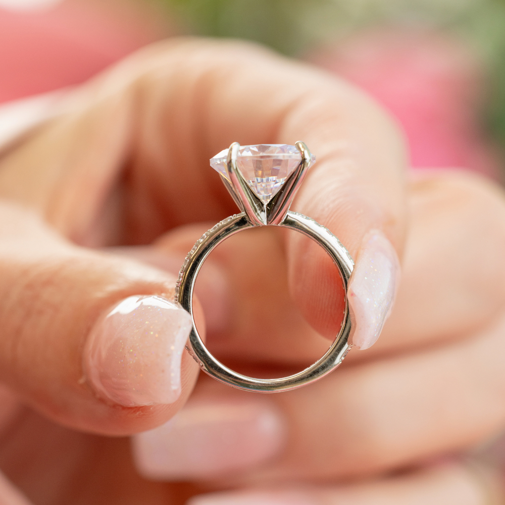 Olivia Engagement Ring in Silver - A Long-time Starlette Best Seller!