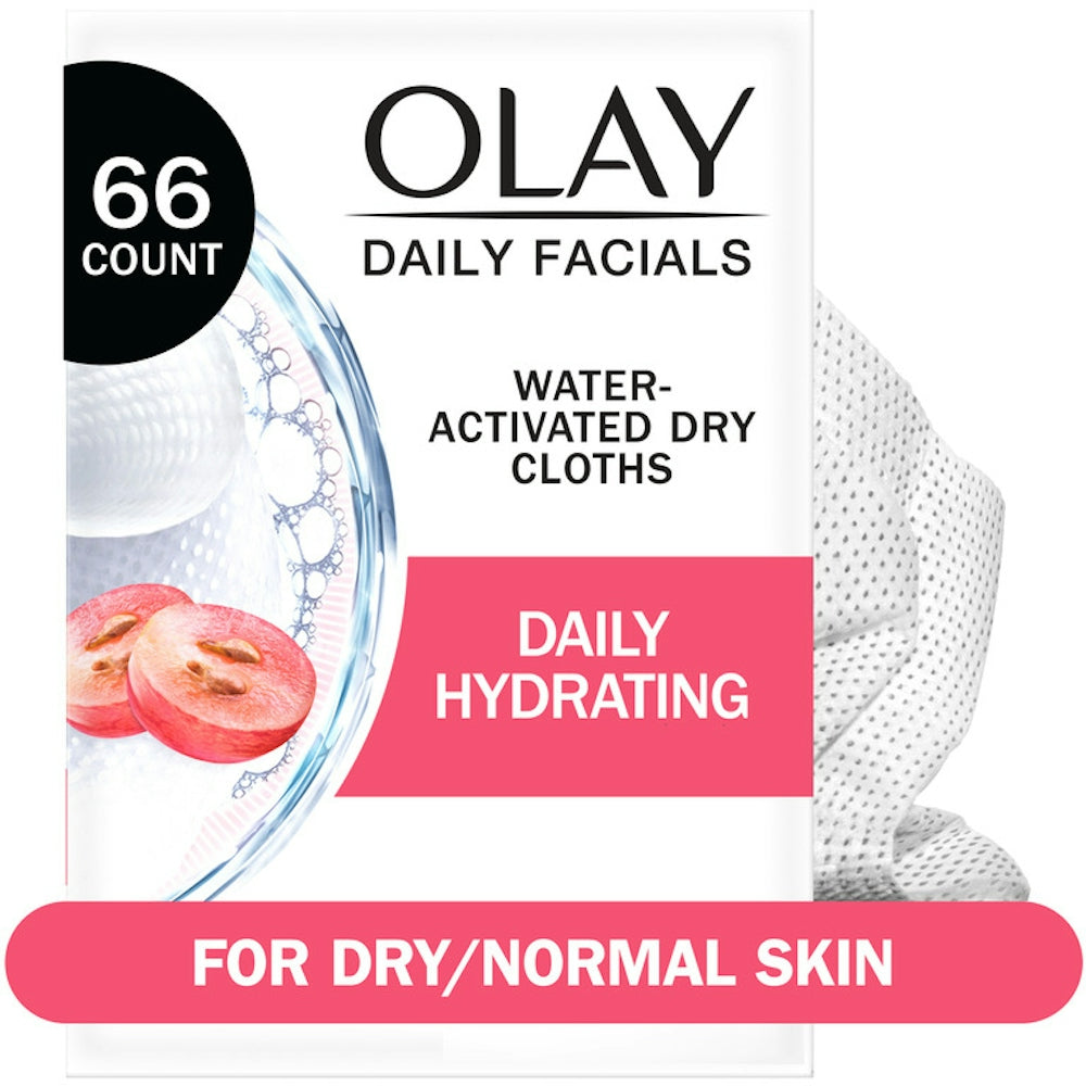 Olay Daily Facials Hydrating Cleansing Cloths - 66ct