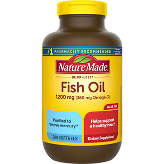 Nature Made Fish Oil, 1200 Mg, Softgels, Value Size
