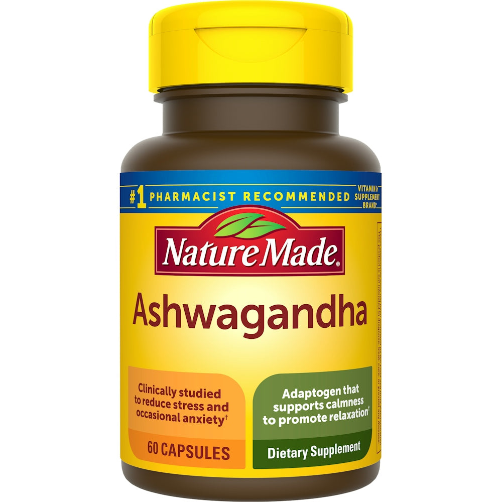 Nature Made Ashwagandha Capsules - 60ct