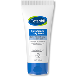 Cetaphil Gentle Exfoliating Facial Cleanser Daily Scrub 6 Fl Oz